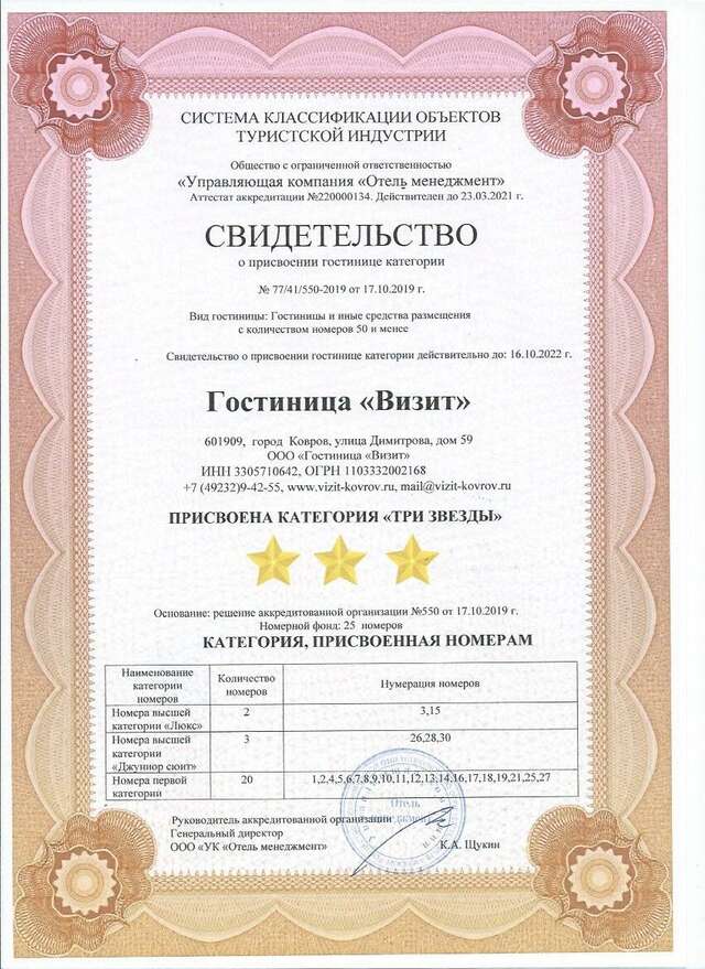 Гостиница Визит Ковров-6